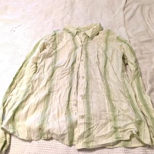 Maurices green XXL button down long-sleeve shirt